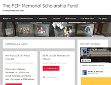 Tablet Screenshot of pemmemorial.org